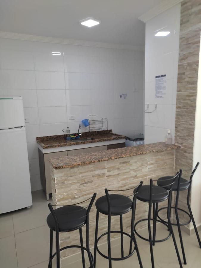Apartamento Temporada Pe Na Areia Mongaguá Eksteriør billede